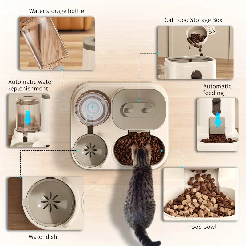 Cat Bowl Automatic Feeder